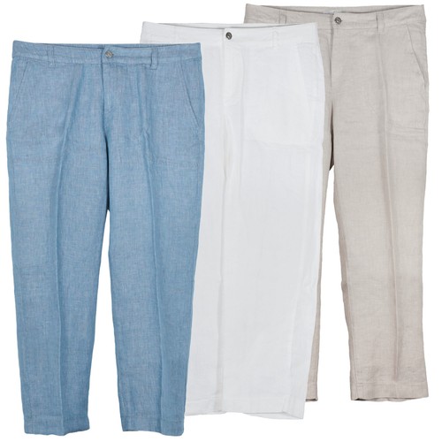 Mac nora cropped - nora, leinenhose