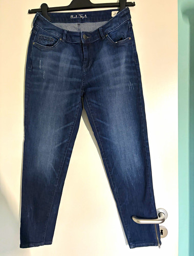 Damenhosen jeans stoff - damenhosen,